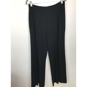 Donna Karan Collection Black Pants Straight Wool